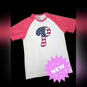 New Philladelphia Phillies Stitches genuine merchandise shirt men M
